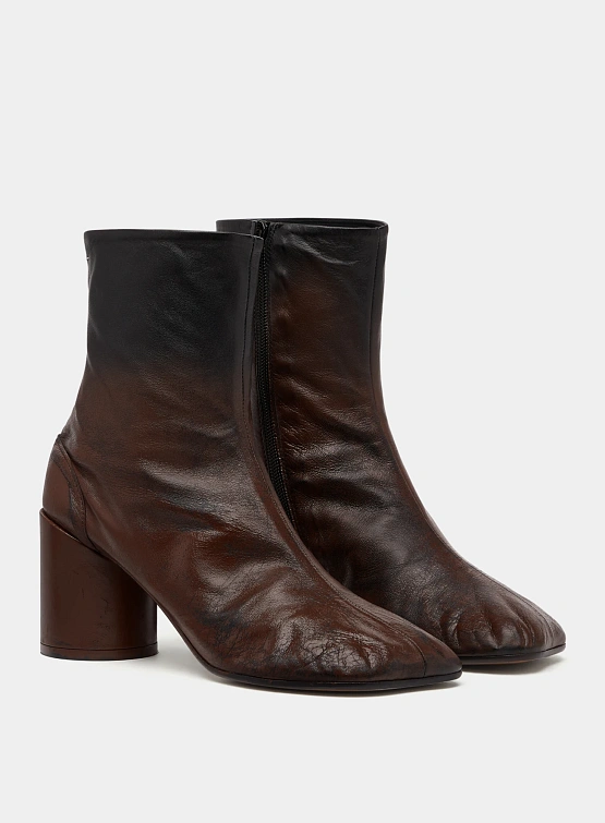 Женские ботильоны MM6 Maison Margiela Block-Heel Sable