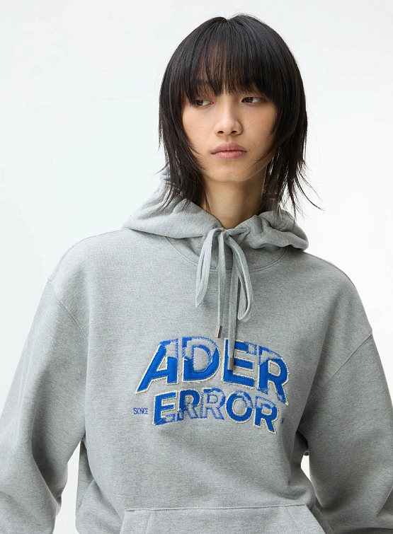Худи ADERERROR Edca Product. 39 Grey