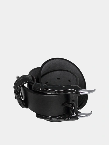 Ремень CASPER DIY Spiked Belt Black