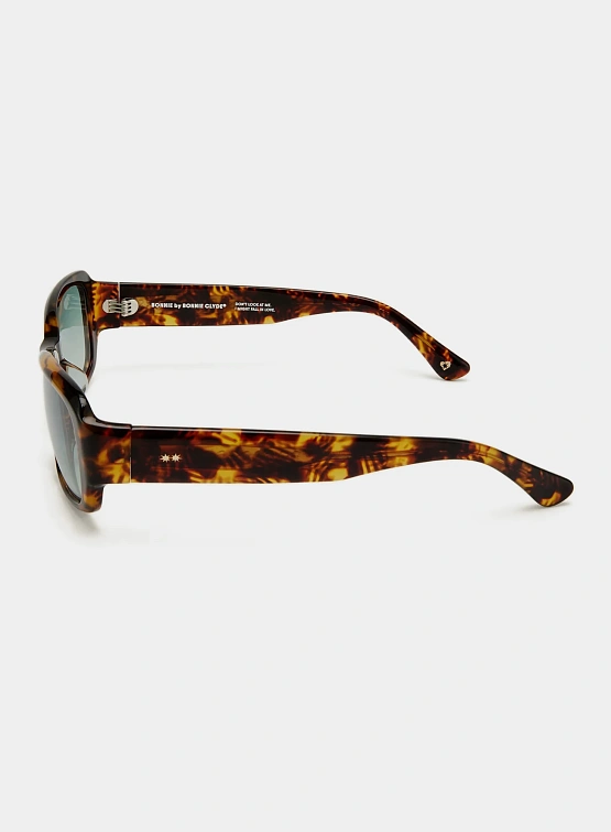 Очки Bonnie Clyde Sugar Tortoise & Green Gradient