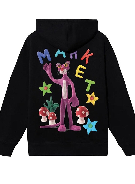 Худи MARKET Pink Panther Nostalgia Hoodie Black