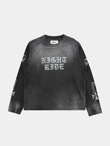Лонгслив Daze x AA Night Ride Grey