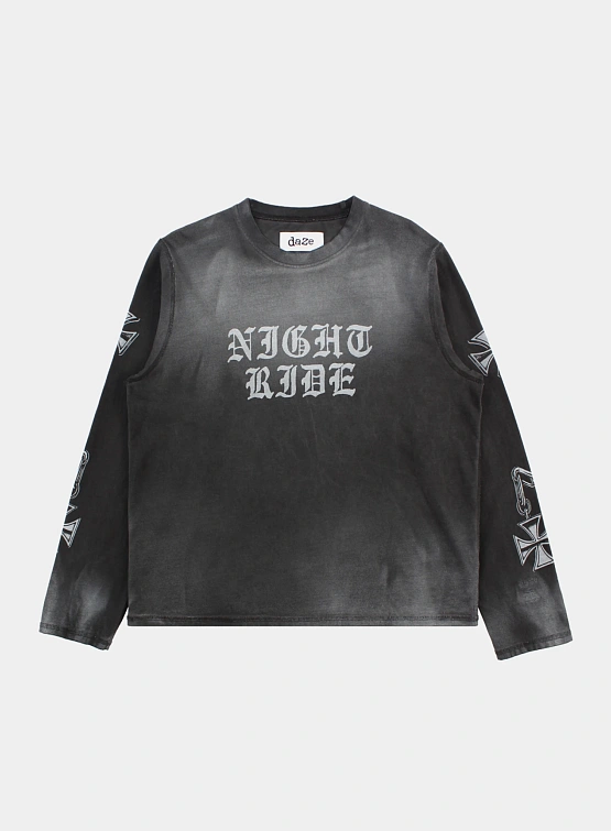 Лонгслив Daze x AA Night Ride Grey