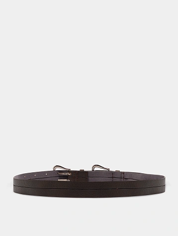 Ремень EPINGLER  2-Line Leather Brown