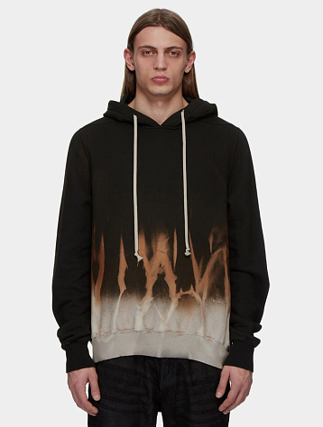 Худи RICK OWENS Drkshdw Oversized Hoodie Black/Terra