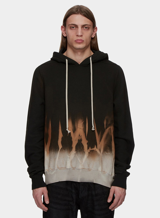 Худи RICK OWENS Drkshdw Oversized Hoodie Black/Terra