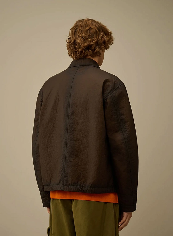 Куртка C.P. Company Feltro Bi-Film Short Ivy Green