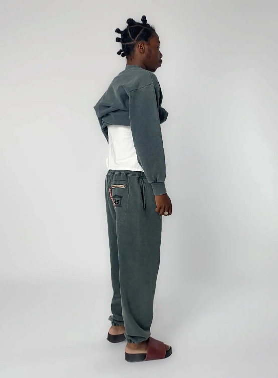 Брюки ARIES Premium Aged Temple Sweatpant Dark Green