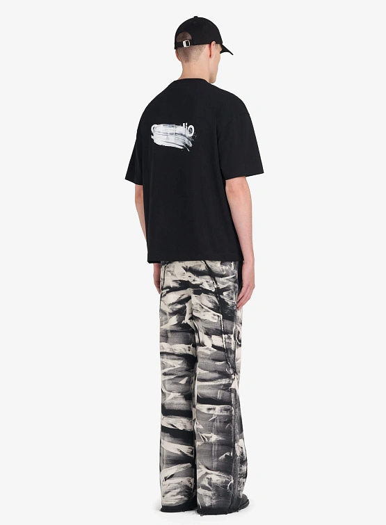 Футболка Études Relax Smudged Logo Black