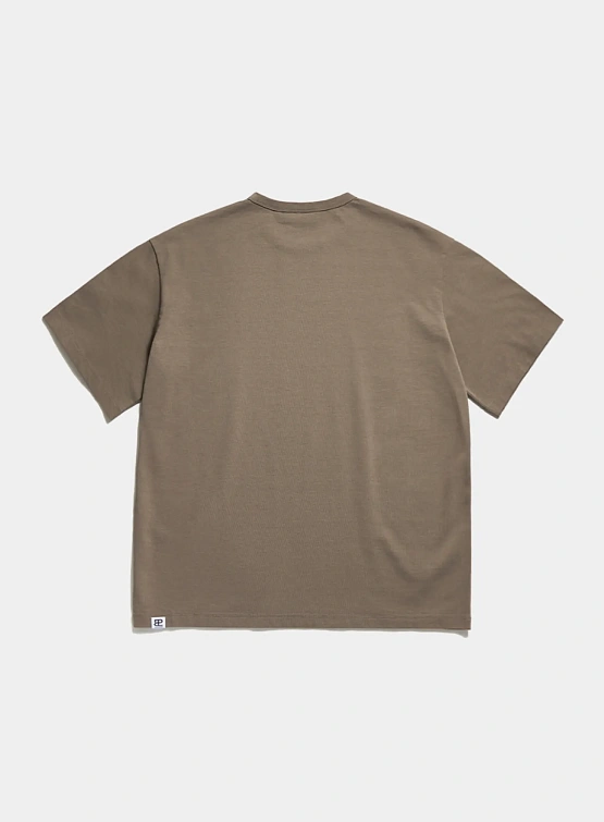 Футболка EASTLOGUE PERMANENT Loose Fit Fossil