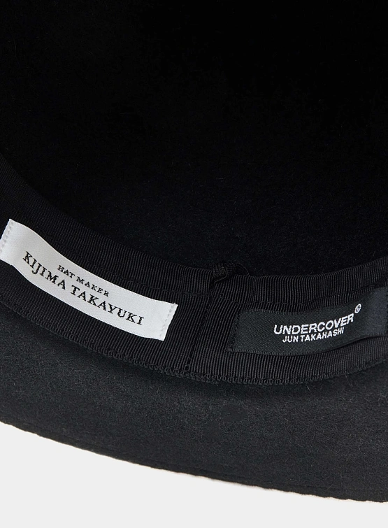 Шляпа UNDERCOVER х KIJIMA TAKAYUKI Bowler Black