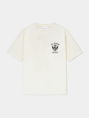 Футболка RHUDE ST. Seal Vintage White