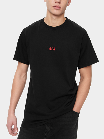 Футболка 424 T-shirt Regular Fit Black