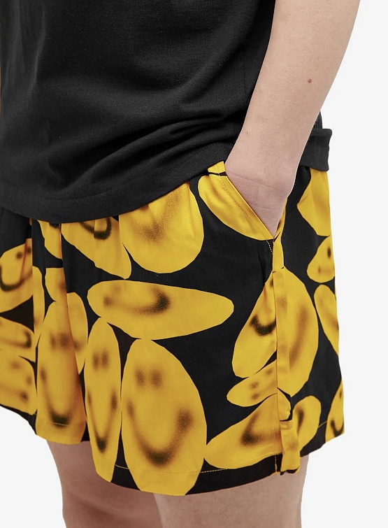 Шорты MARKET Smiley Afterhours Easy Washed Black