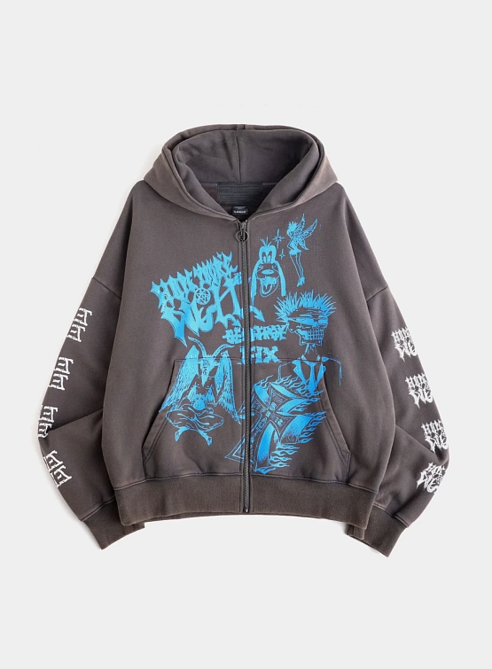 Зип-худи Jungles Jungles Hope You're Well Grey