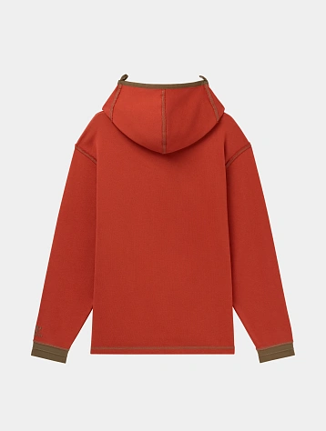 Зип-худи C.P. Company Diagonal Fleece Mixed Ketchup Red