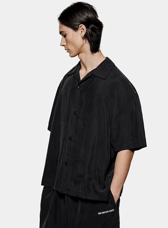 Рубашка MKI MIYUKI ZOKU Sandwash Cupro Vacation Black