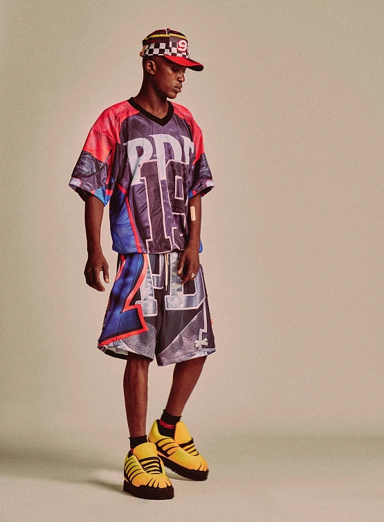 Шорты PDF Football Shorts Print Black