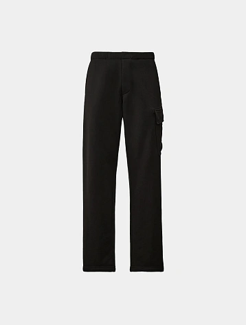 Брюки C.P. Company Diagonal Raised Cargo Black