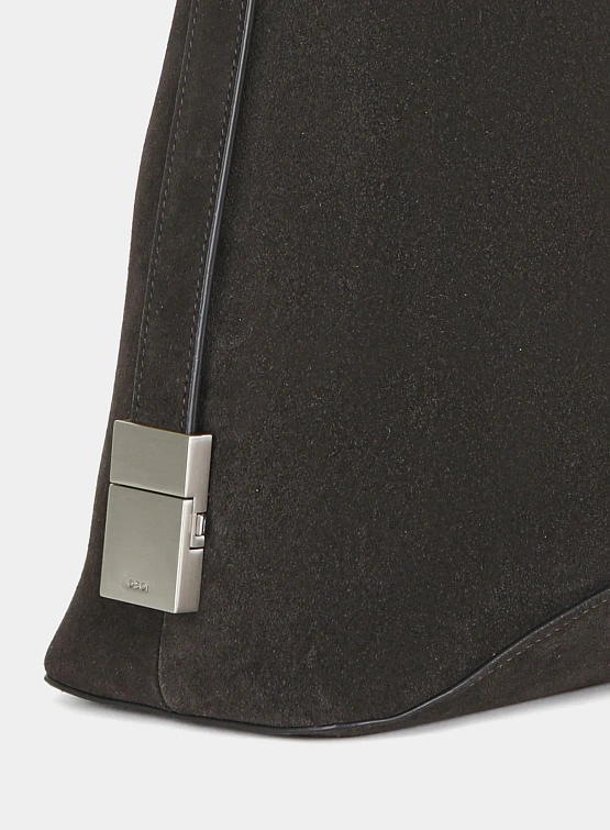 Сумка OSOI Egg Hobo Suede Mocha