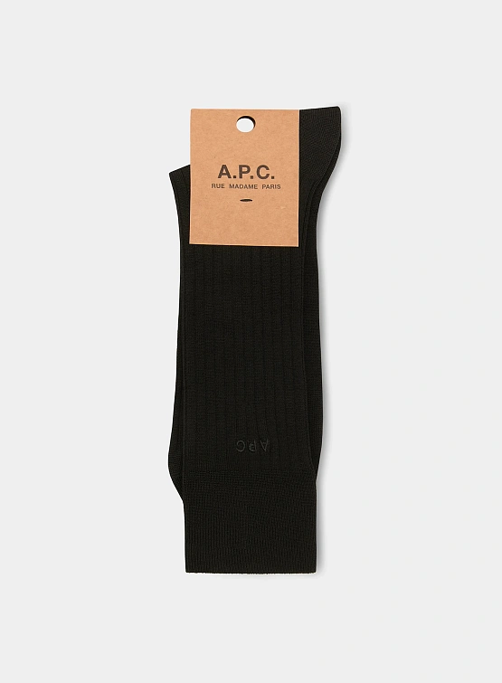 Носки A.P.C. Socks Noir