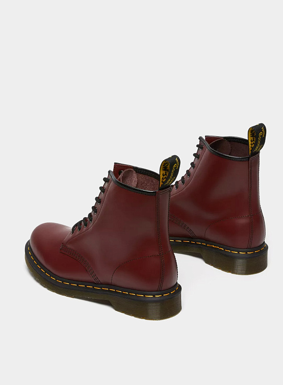 Ботинки Dr. Martens 1460 Smooth Leather Lace Up Cherry Red