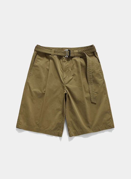 Шорты UNAFFECTED Belted One Tuck Beige