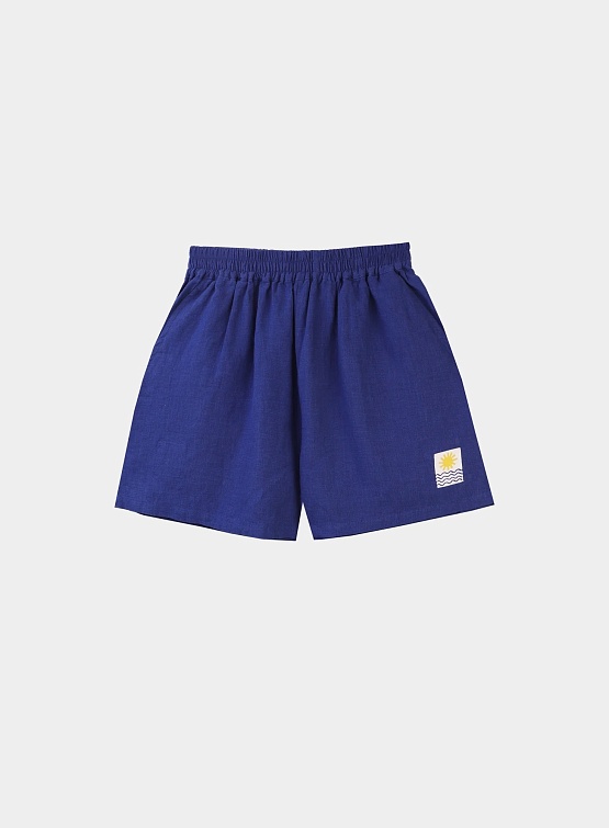 Женские шорты LF Markey Basic Linen Shorts Cobalt