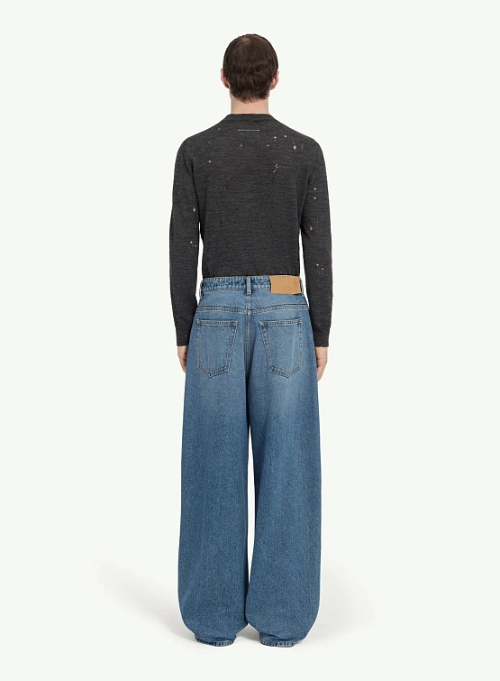 Джинсы MM6 Maison Margiela 5 Pocket Meduim Blue