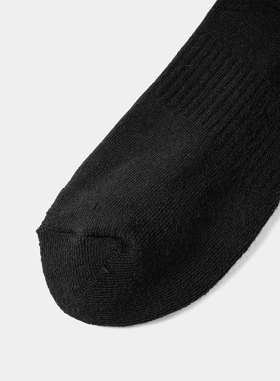 Носки Juun.J Logo Crew Socks Black