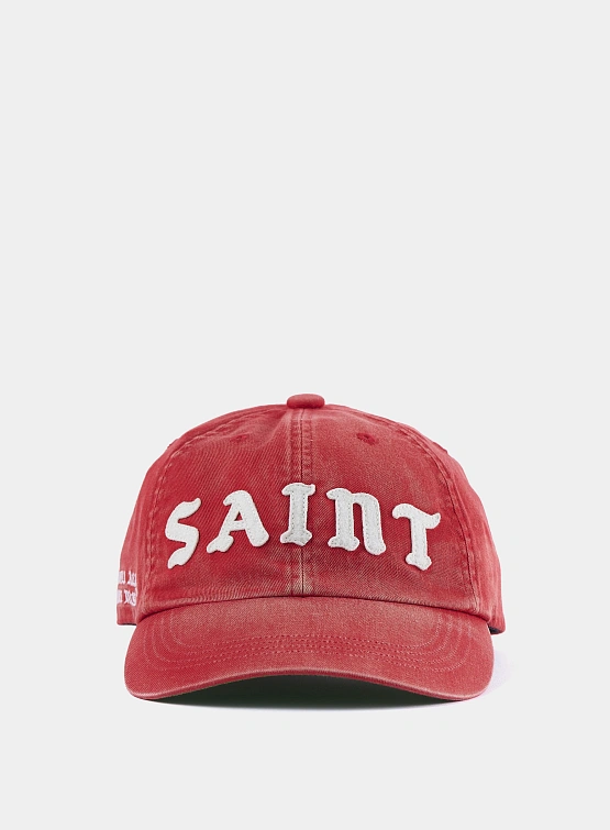 Кепка SAINT MXXXXXX 6 Panel Cap Saint Red