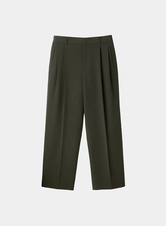 Брюки Recto Styrene Tuck Charcoal Grey