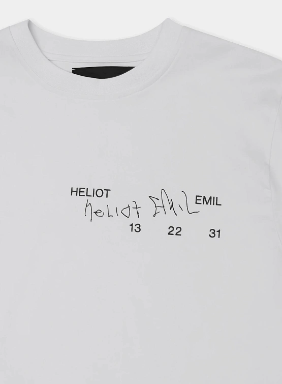 Футболка HELIOT EMIL Fulgens T-Shirt White