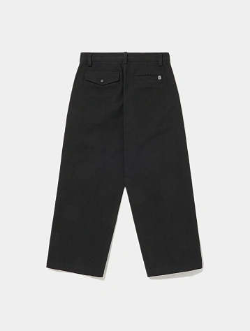 Брюки MERELY MADE Premium Dual Fabric Contrast Wide Royal Black