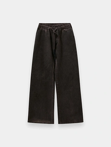 Брюки  ISAAC SELLAM Wide-Leg Taupe