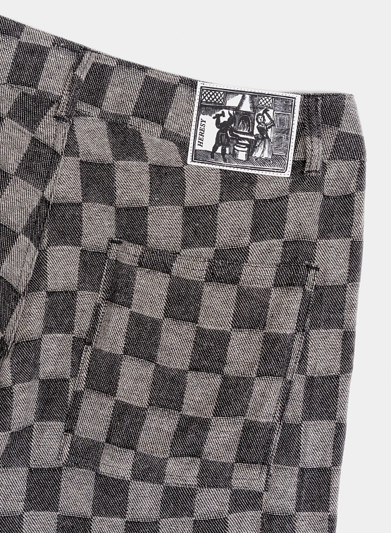 Шорты Heresy Trellis Black Check