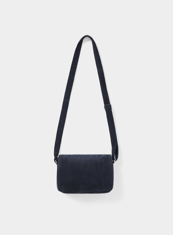 Сумка thisisneverthat Wide Wale Cord Shoulder Bag Violet