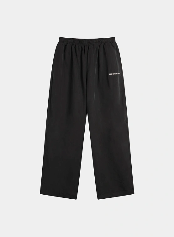 Брюки MKI MIYUKI ZOKU Sandwash Cupro Wide Leg Black