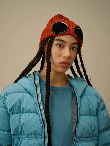 Шапка C.P. Company Extrafine Merino Wool Goggle Bombay Brow