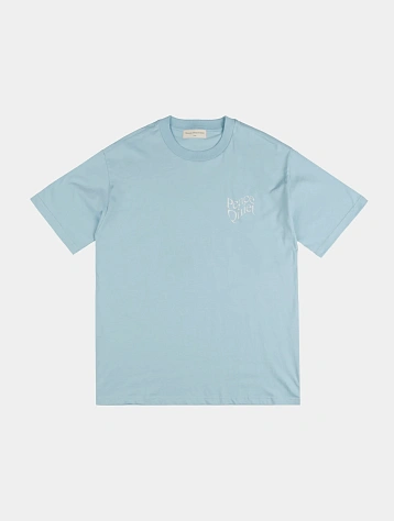 Футболка MUSEUM OF PEACE & QUIET Wordmark T-Shirt Blue