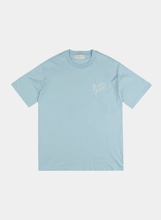 Футболка MUSEUM OF PEACE & QUIET Wordmark T-Shirt Blue