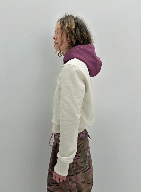 Зип-худи Siniy Vsadnik SNOW White/Red