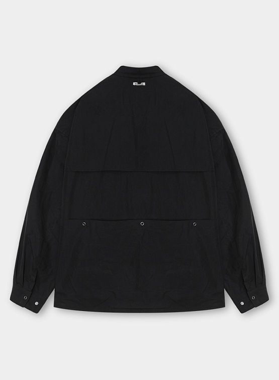 Рубашка ANGLAN Steric CN Multi Pocket Shirt Black