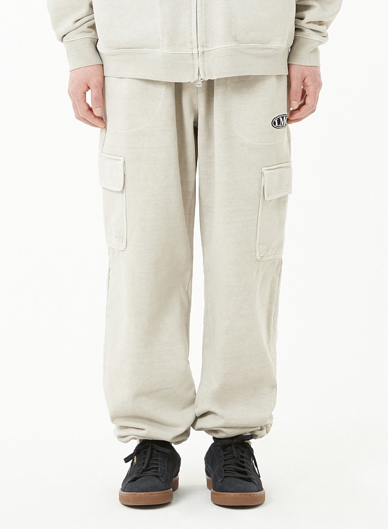 Брюки LMC Oval Overdyed Cargo Sweat Pants Beige