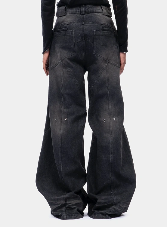 Джинсы NO/FAITH STUDIOS Sun Faded Dune Baggy Denim