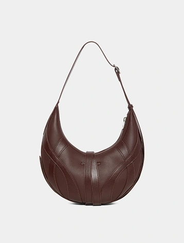 Сумка SRVC Cable Leather Bag Bordeaux