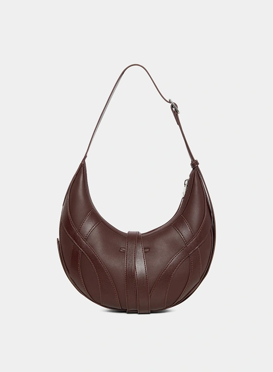 Сумка SRVC Cable Leather Bag Bordeaux
