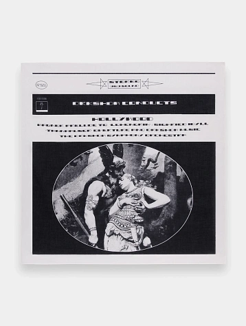 Шарф RICK OWENS DRKSHDW Woven Pashmina Milk/Black