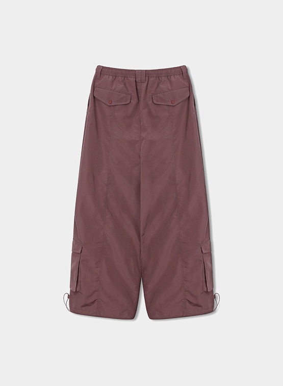 Брюки ANGLAN Below Cargo Parachute Pant Indi Pink