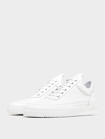 Кеды Filling Pieces Low Top Ripple Nappa All White